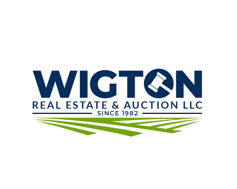 Logo Design for Wigton Real Estate & Auction LLC
