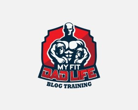 Winning entry: My Fit Dad Life entry by WOWIDEA99