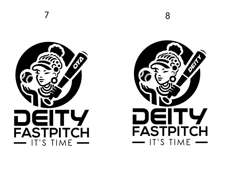 Logo Design for DEITY Fastpitch