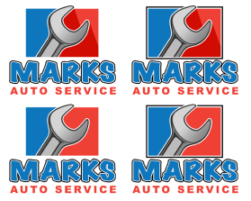 Winning entry: Marks Auto Service entry by Robert L. Turla