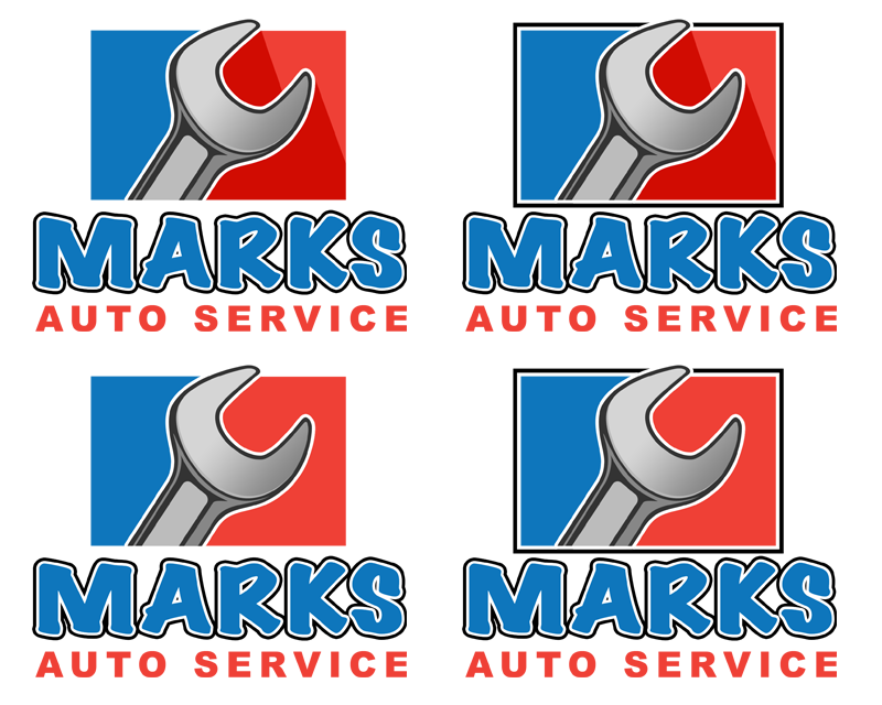 Logo Design for Marks Auto Service
