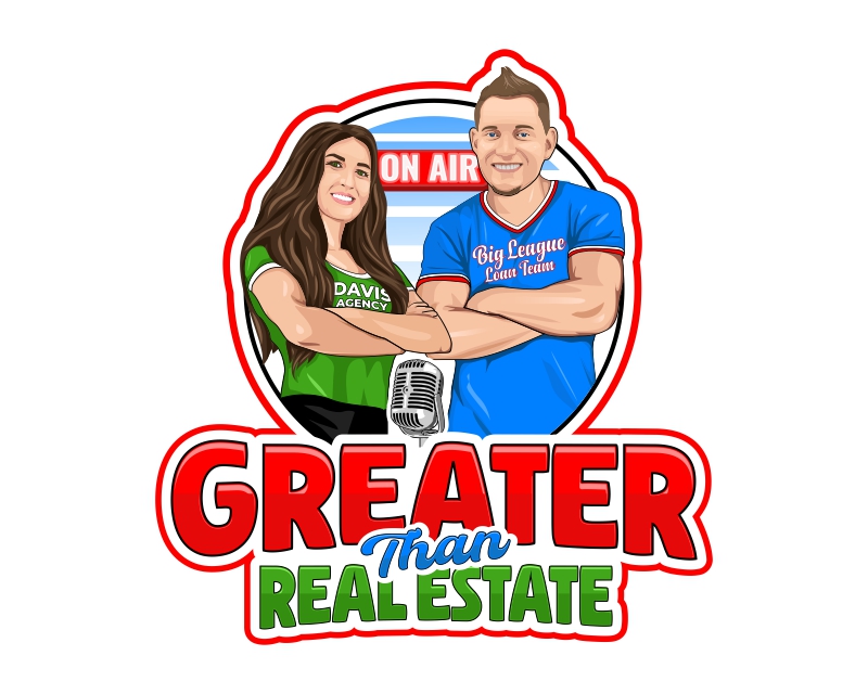 Logo Design for Greater Than Real Estate