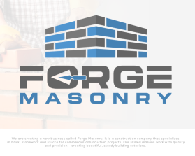 Forge Masonry entry by twdesignstudio