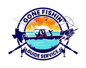 Winning entry: Gone Fishin' Guide Service entry by TERION