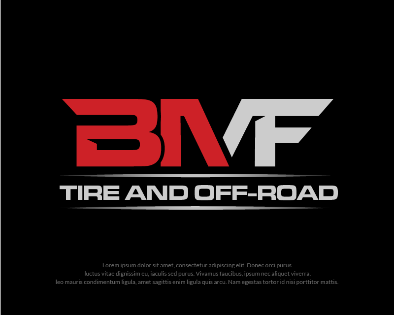 Logo Design for BMF Tire and Offroad
