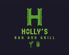H HOLLY’S BAR AND GRILL entry by WOWIDEA99
