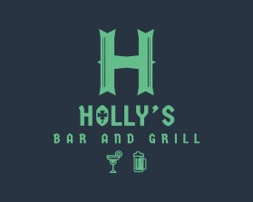 H HOLLY’S BAR AND GRILL entry by WOWIDEA99