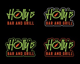 H HOLLY’S BAR AND GRILL entry by nsdhyd