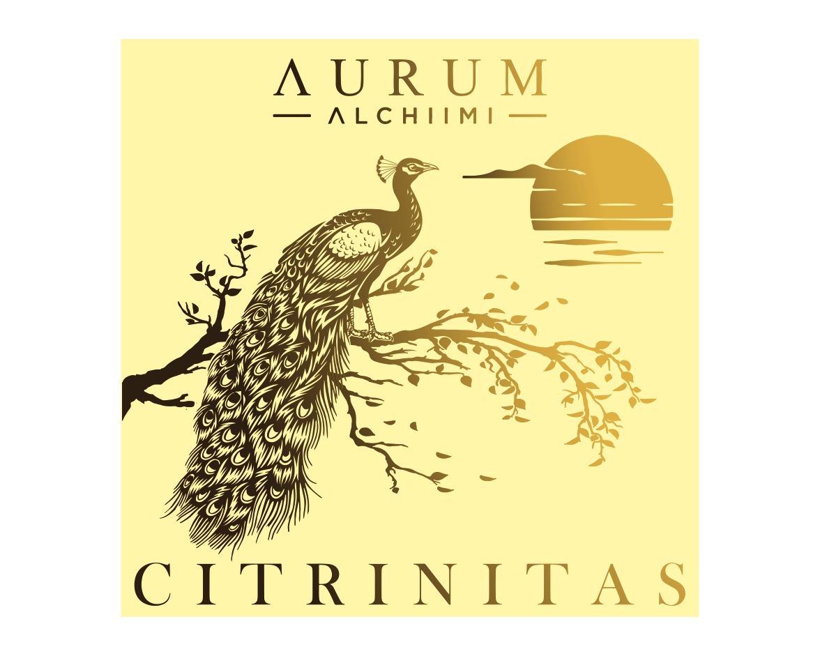 Graphic Design for AURUM ALCHIIMI Citrinitas Eyeshadow Palette by Sage Rebels