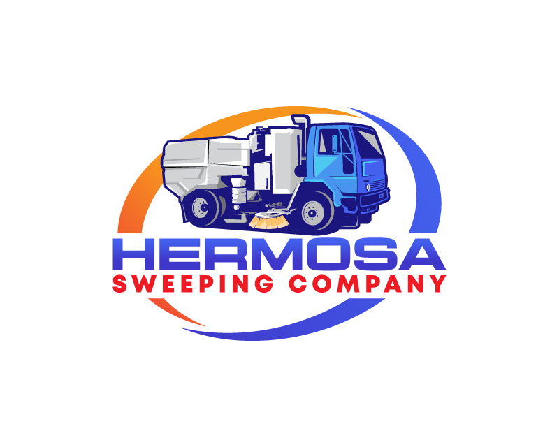Logo Design for Hermosa Sweeping Company