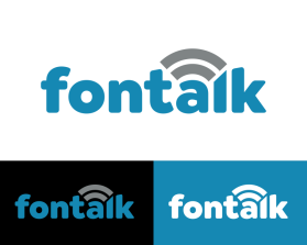 Winning entry: Fontalk entry by sella
