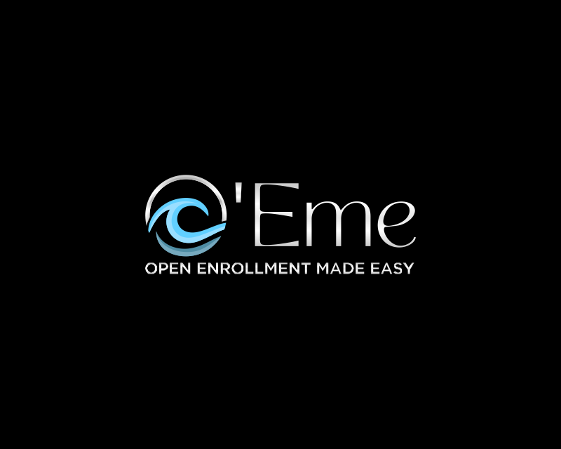 Logo Design for O'Eme (like hawaiian style pronounced OH-EEE-me) Acronym Open Enrollment Made Easy