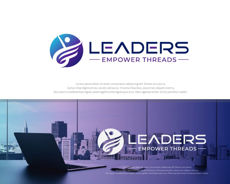 Logo Design for Leaders Empower Threads