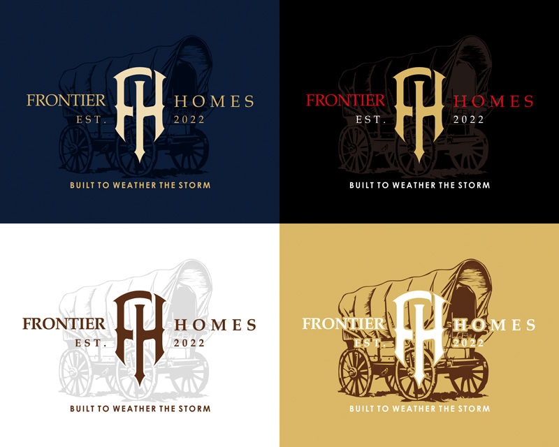 Logo Design for Frontier Homes