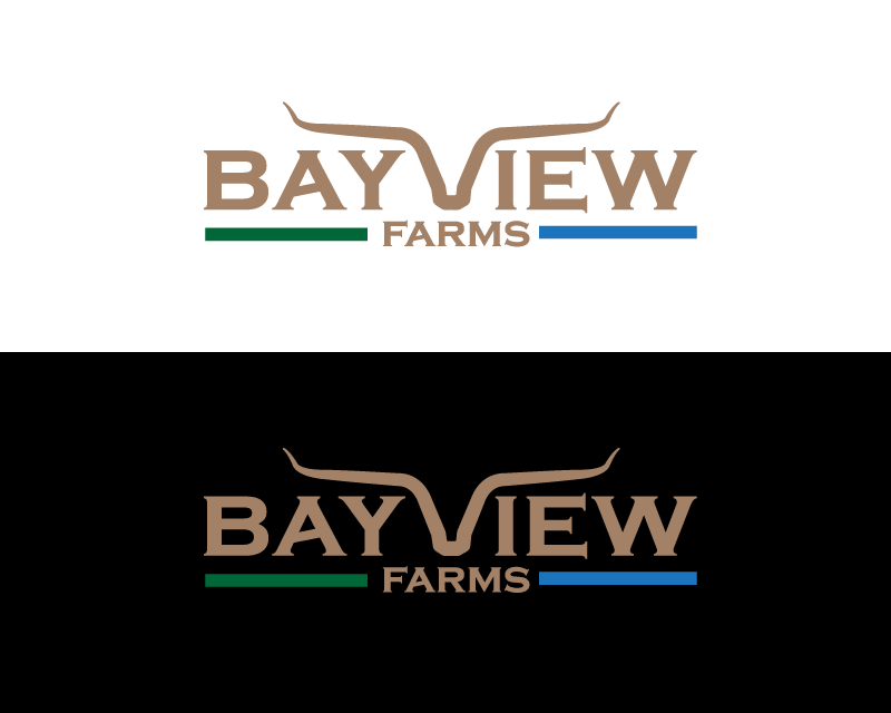 Logo Design for BAYVIEW FARMS