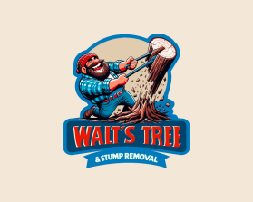 Winning entry: Walt's Tree & Stump Removal entry by Alex Ma