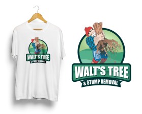 Walt's Tree & Stump Removal entry by Danimar