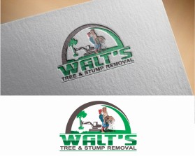 Walt's Tree & Stump Removal entry by Alvin Banca