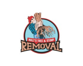 Walt's Tree & Stump Removal entry by WOWIDEA