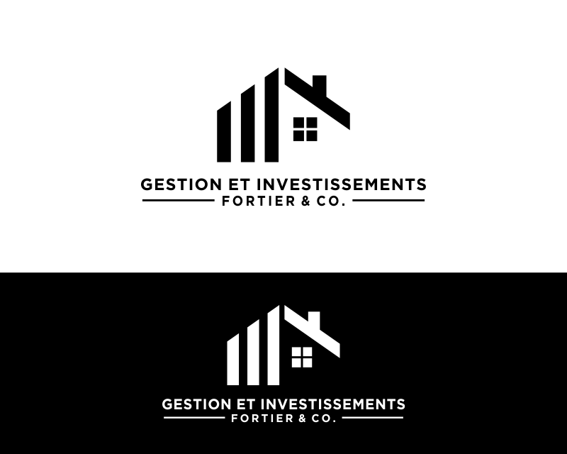 Logo Design for GESTION ET INVESTISSEMENTS FORTIER & CO.