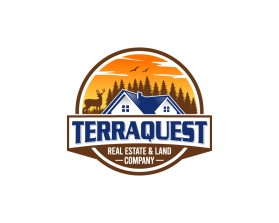 Winning entry: TerraQuest Real Estate & Land Company (or Co.) entry by Alissa