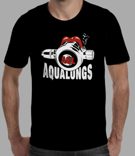 Can YOU make SCUBA diving look EDGY & ENTERTAINING?  Seeking a  cool t-shirt design that even non-divers would wanna wear, cuz it looks so good! entry by dragandjb