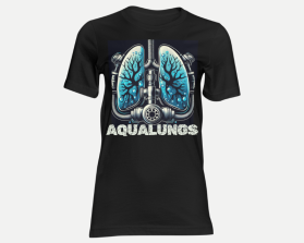 Can YOU make SCUBA diving look EDGY & ENTERTAINING?  Seeking a  cool t-shirt design that even non-divers would wanna wear, cuz it looks so good! entry by SynthArtful