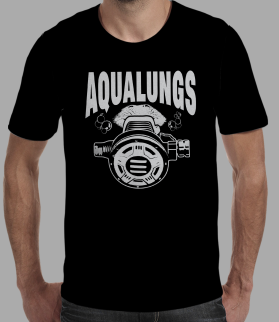 Can YOU make SCUBA diving look EDGY & ENTERTAINING?  Seeking a  cool t-shirt design that even non-divers would wanna wear, cuz it looks so good! entry by dragandjb