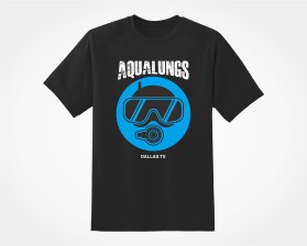 Can YOU make SCUBA diving look EDGY & ENTERTAINING?  Seeking a  cool t-shirt design that even non-divers would wanna wear, cuz it looks so good! entry by Latnovak