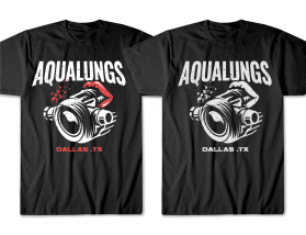 Can YOU make SCUBA diving look EDGY & ENTERTAINING?  Seeking a  cool t-shirt design that even non-divers would wanna wear, cuz it looks so good! entry by Armchtrm