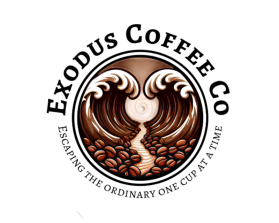 Exodus Coffee Co. entry by Samantha Livingston
