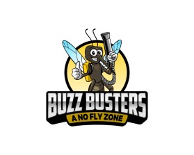 Winning entry: Buzz Busters entry by DreamLogo