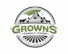 Winning entry: Growns Family Farm entry by Jenny Balquinto