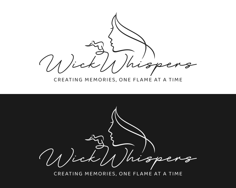 Logo Design for Wick Whispers