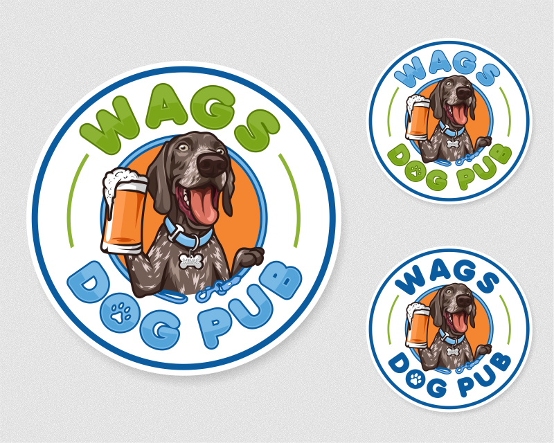 Logo Design for Dog Pub (Dogpubdunedin.com)