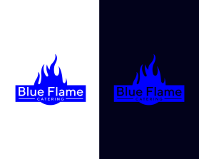 Blue Flame Catering entry by iosiconsdesign