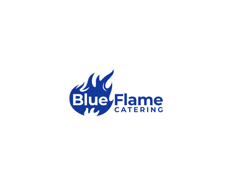 Logo Design for Blue Flame Catering