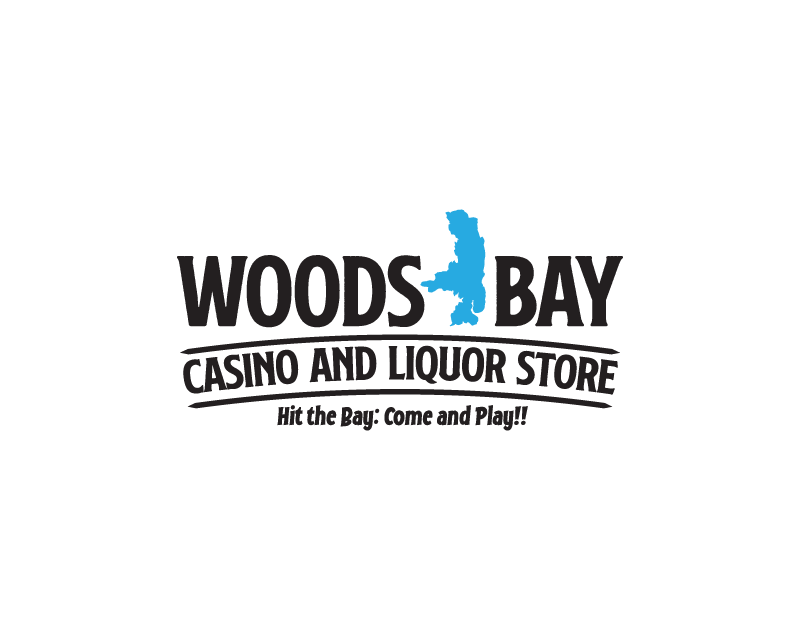 Logo Design for Woods Bay Casino and Liquor Store