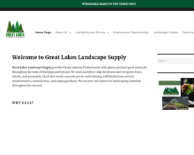 Great Lakes Landscape Supply  www.greatlakeslandscapesupply.com entry by Max
