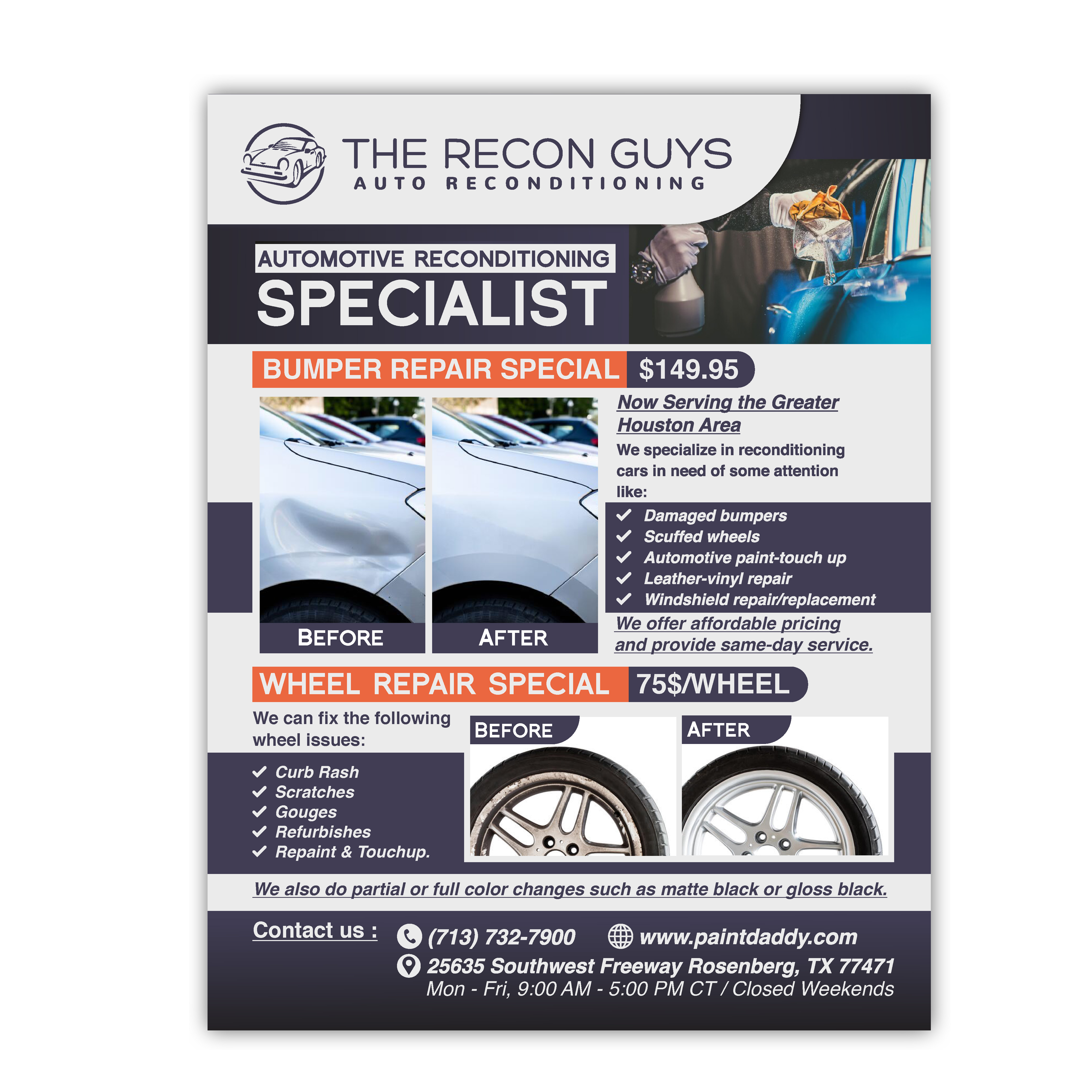Graphic Design for thereconguys.com