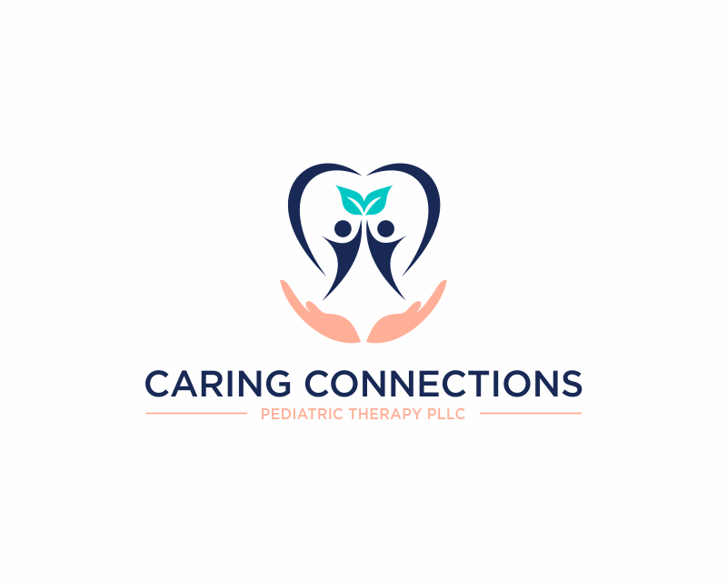 Logo Design for Caring Connections Pediatric Therapy PLLC