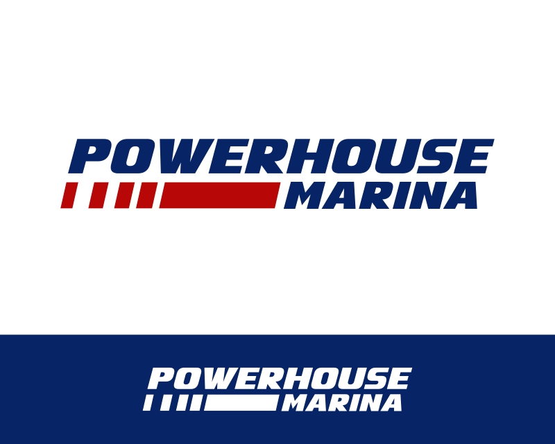 Logo Design for Powerhouse Marina