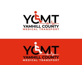 Winning entry: Yamhill County Medical Transport entry by Alissa