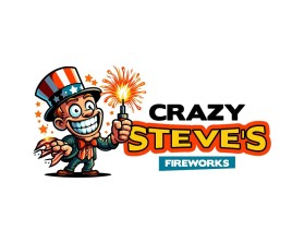 Crazy Steve's Fireworks entry by WOWIDEA