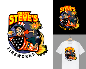 Crazy Steve's Fireworks entry by ENJANG RUDIANA