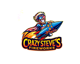 Winning entry: Crazy Steve's Fireworks entry by Ernest Booker
