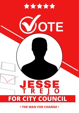 Jesse Trejo for City Council entry by Matthew Adurosakin