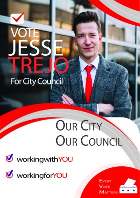 Jesse Trejo for City Council entry by Jan-Rowie Ba&ntilde;aga