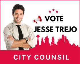 Jesse Trejo for City Council entry by ARTIZ