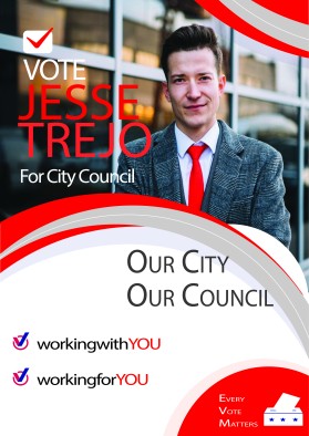 Jesse Trejo for City Council entry by Jan-Rowie Ba&ntilde;aga